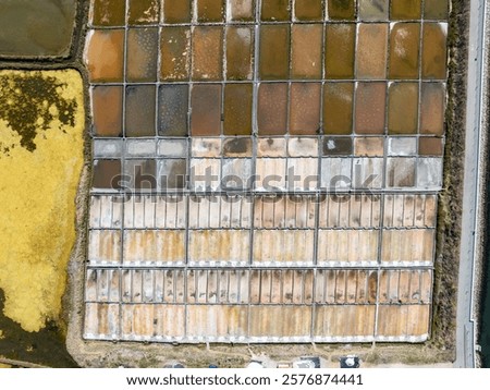 Similar – Image, Stock Photo salt extraction on the île de ré