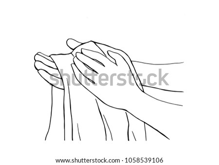Wipe Your Hands With A Towel