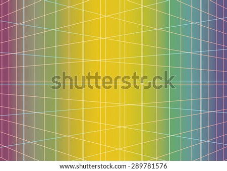 background geometric graphic formed by colored rectangles