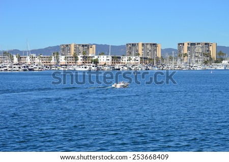 Marina del Rey is the world\'s largest man-made small craft harbor.