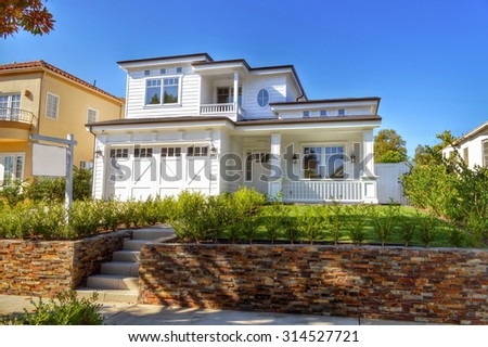 California Dream Houses and estates in the Santa Monica City, California.