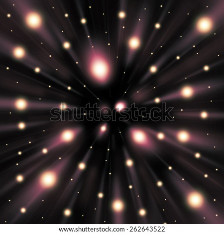 abstract background light ball zoom colorful white red orange black shade