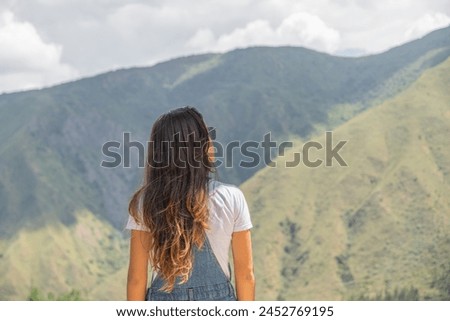 Similar – Image, Stock Photo a beautiful back can also delight…