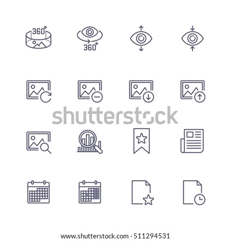 Multimedia icons