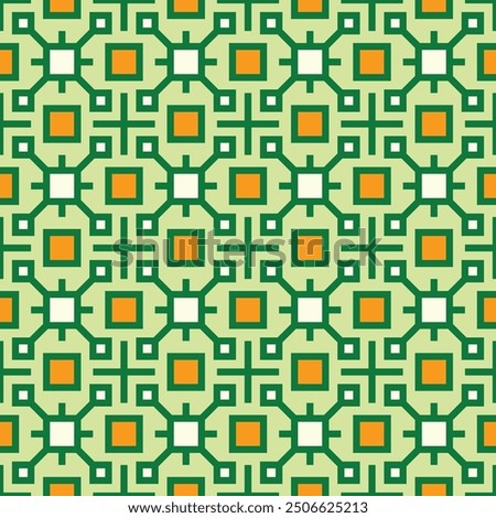 Vector geometric ornament in ethnic style. Abstract seamless pattern with EPS 10.Simple modern background texture. Repeat geo design