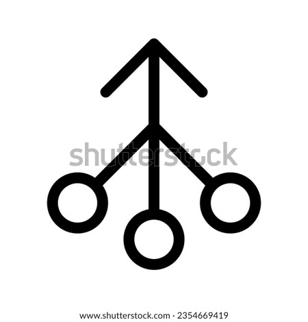 Aggregate Icon Vector Symbol Design Illustration