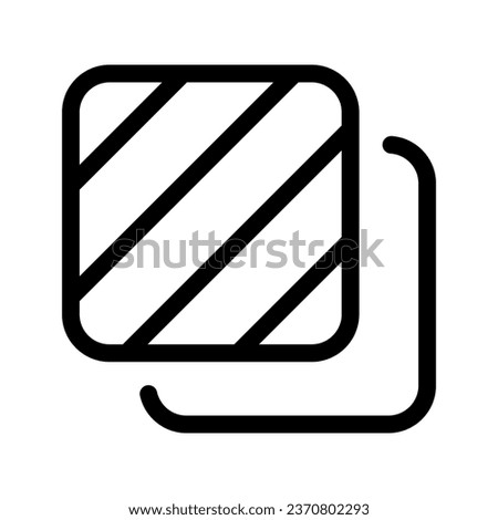 Substract Icon Vector Symbol Design Illustration