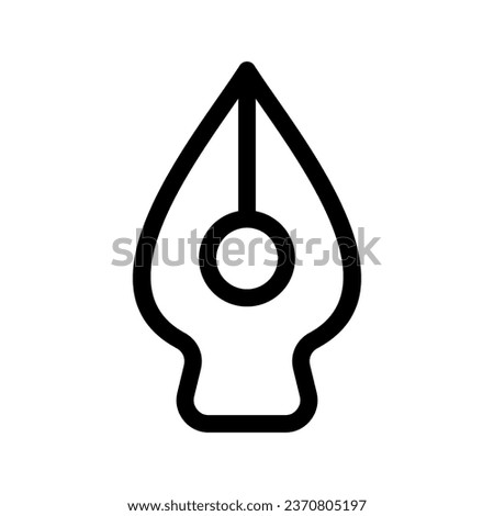Pen Tool Icon Vector Symbol Design Illustration