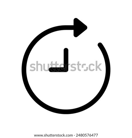 Limited Time Icon Vector Symbol Design Illustration