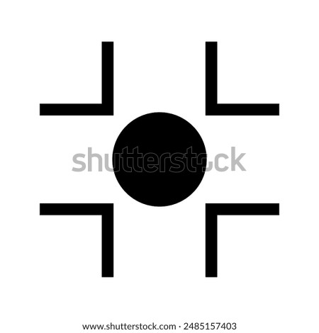 Miniplayer Icon Vector Symbol Design Illustration