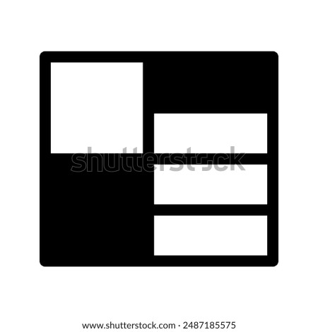 Thumbnail Icon Vector Symbol Design Illustration