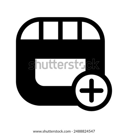 New Folder Icon Vector Symbol Design Illustration