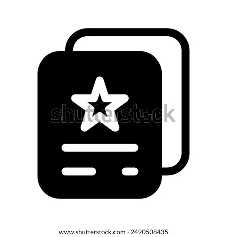 Favorite Icon Vector Symbol Design Illustration