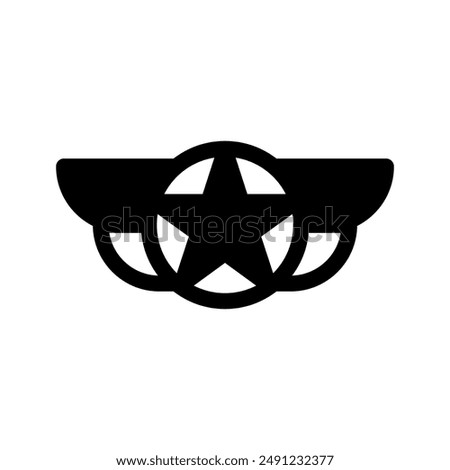Army Icon Vector Symbol Design Illustration