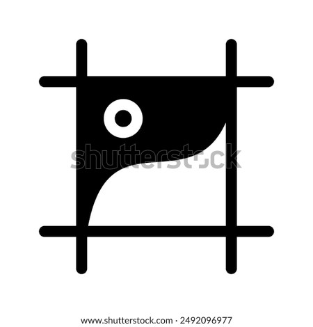 Resize Icon Vector Symbol Design Illustration