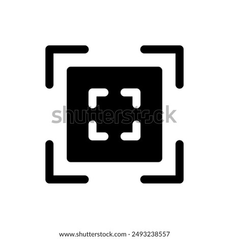 Resize Icon Vector Symbol Design Illustration