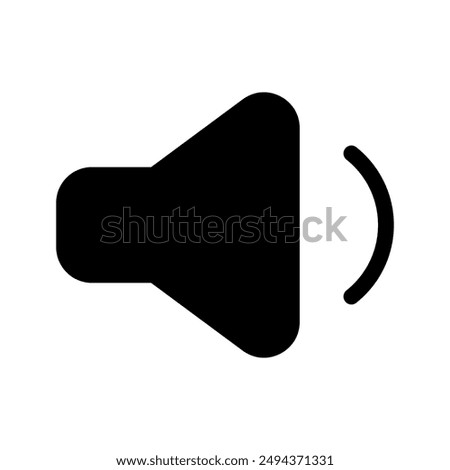 Sound Down Icon Vector Symbol Design Illustration