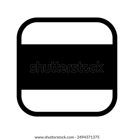 Scale Horizontal Icond Icon Vector Symbol Design Illustration