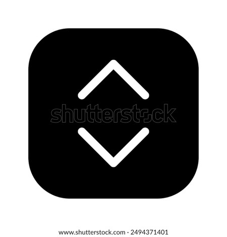 Scale Vertical Icon Vector Symbol Design Illustration