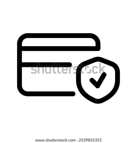 Secure Payment Icon Vector Symbol Design Illustration