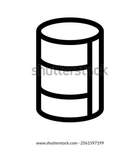 Database Icon Vector Symbol Design Illustration