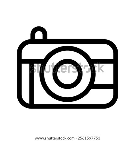 Camera Icon Vector Symbol Design Illustration