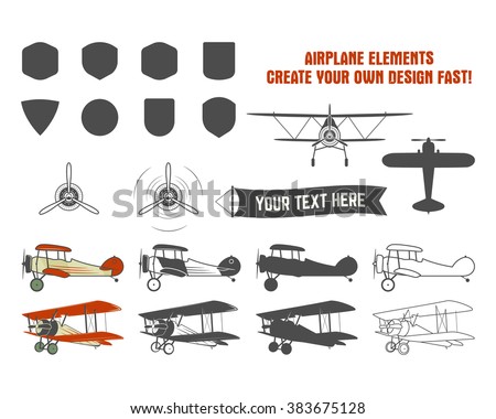 Download Vintage Airplane Silhouette At Getdrawings Free Download