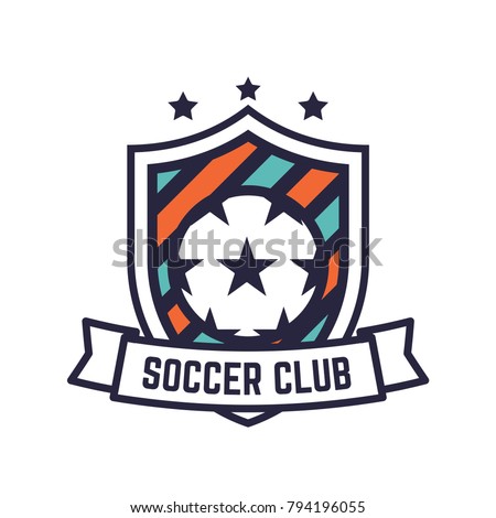 Soccer or Football Club Logo or Badge. Football Logo Templates.