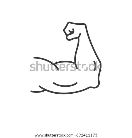 Cartoon Muscle Arm Clipart | Free download on ClipArtMag