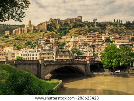 Old part of the Tbilisi, Georgia