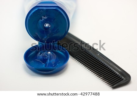 Hair Gel Container And Comb Stock Images Page Everypixel