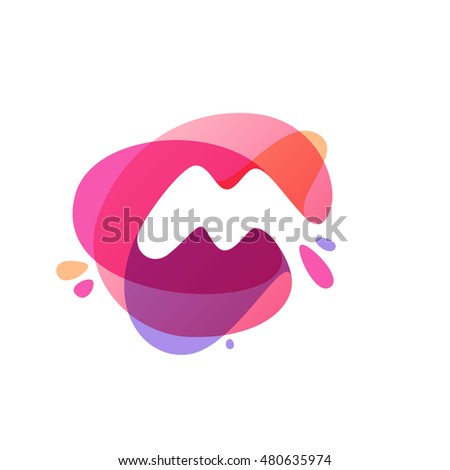 Vector Lines and Splatter Background Banner Design
