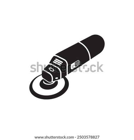 Factory grinding machine icon outline vector. Grinder tool. Angle cutter