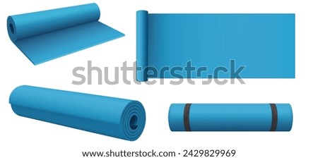 Similar – Image, Stock Photo on the yoga matt 3 Yoga