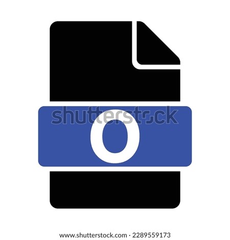 Outlook File Icon, Vector Graphics