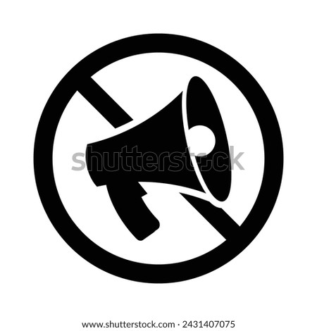 No Ads Promotion Icon, Vector graphics