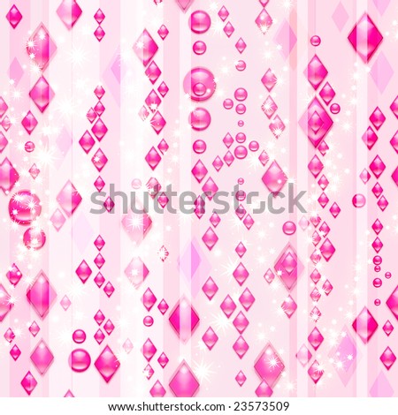 Pink diamonds (seamless pattern)