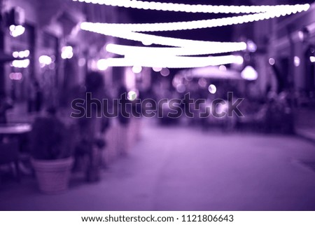 Image, Stock Photo hype Evening Movement