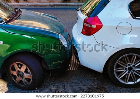 Similar – Image, Stock Photo Small area of urban gardening in summer in the city