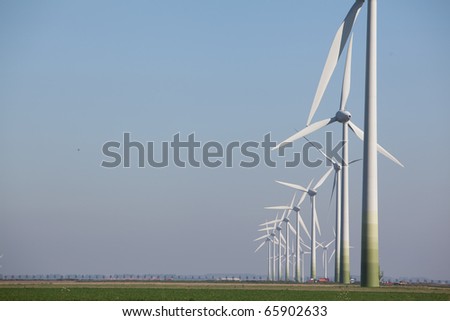 Windturbines in the Netherlands