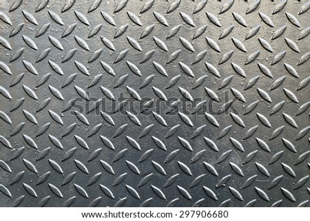 The diamond steel metal sheet