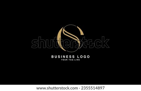 C, S, CS, SC, Abstract Letters Logo Monogram