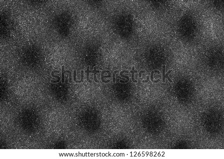 Foam background texture made with egg crate foam