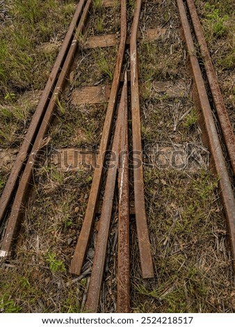 Similar – Image, Stock Photo Railway to the sugar loaf