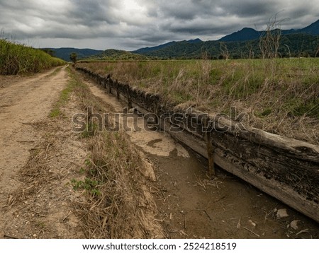 Similar – Image, Stock Photo Railway to the sugar loaf