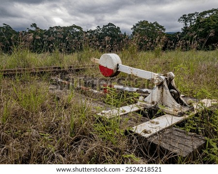 Similar – Image, Stock Photo Railway to the sugar loaf