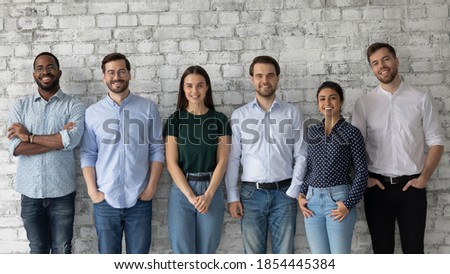 Similar – Image, Stock Photo Everyone has the right to refuse graffiti slogan