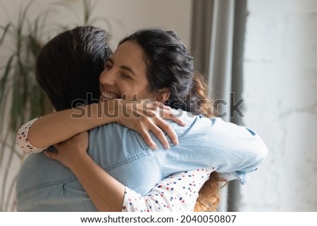 Woman tightly hugs when a a man What Does