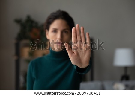 Similar – Image, Stock Photo Against it! object Reject