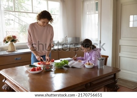 Similar – Image, Stock Photo homeschooling upbringing